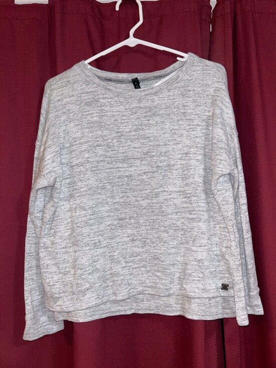 Calvin Klein Performance Tops - Calvin Klein Performance Grey Long Sleve Shirt size small